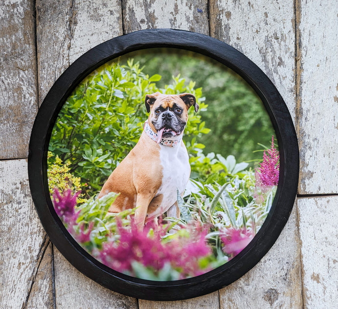 Carved Wood Round – farmhouse frames